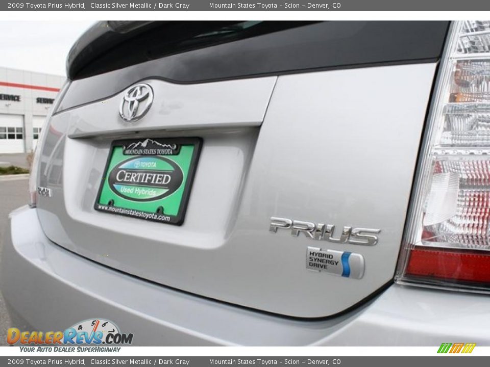 2009 Toyota Prius Hybrid Classic Silver Metallic / Dark Gray Photo #26