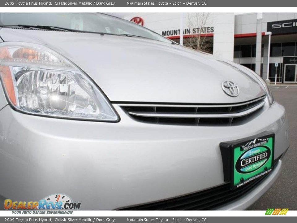 2009 Toyota Prius Hybrid Classic Silver Metallic / Dark Gray Photo #28
