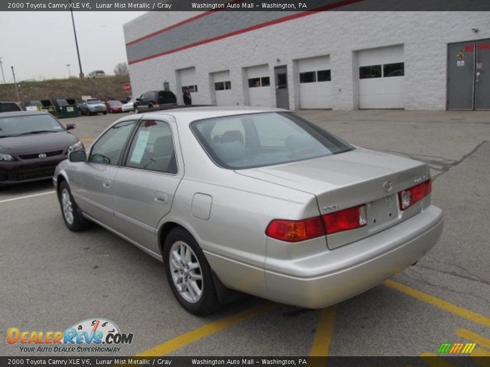 2000 Toyota Camry XLE V6 Lunar Mist Metallic / Gray Photo #5