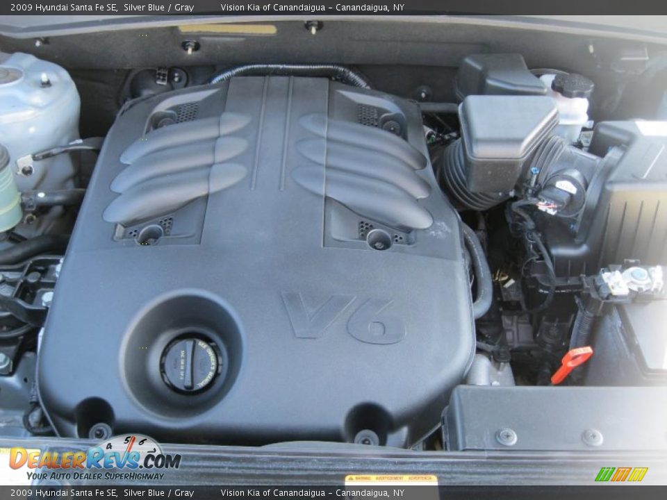 2009 Hyundai Santa Fe SE 3.3 Liter DOHC 24-Valve V6 Engine Photo #10