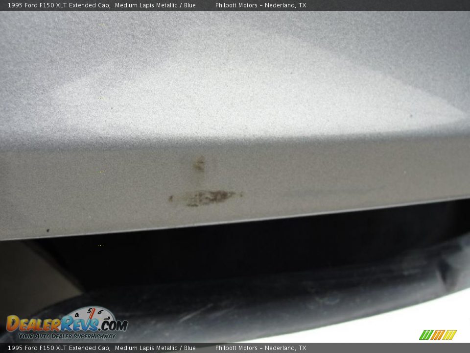 1995 Ford F150 XLT Extended Cab Medium Lapis Metallic / Blue Photo #16