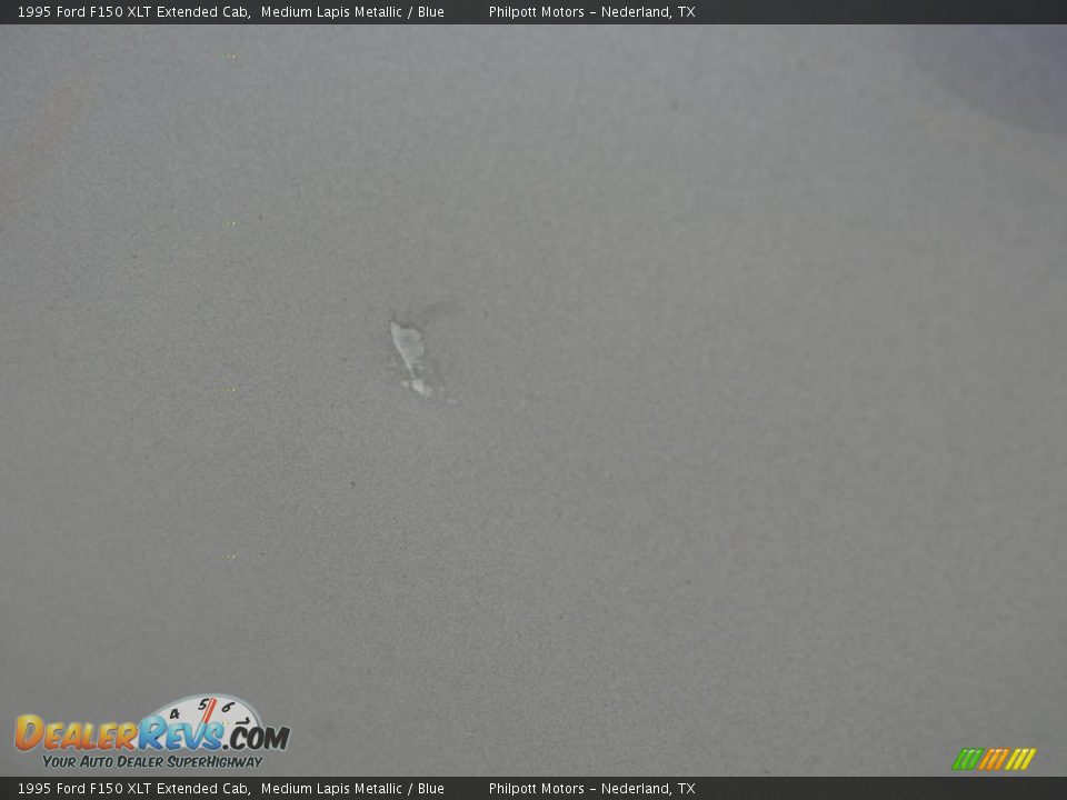 1995 Ford F150 XLT Extended Cab Medium Lapis Metallic / Blue Photo #18