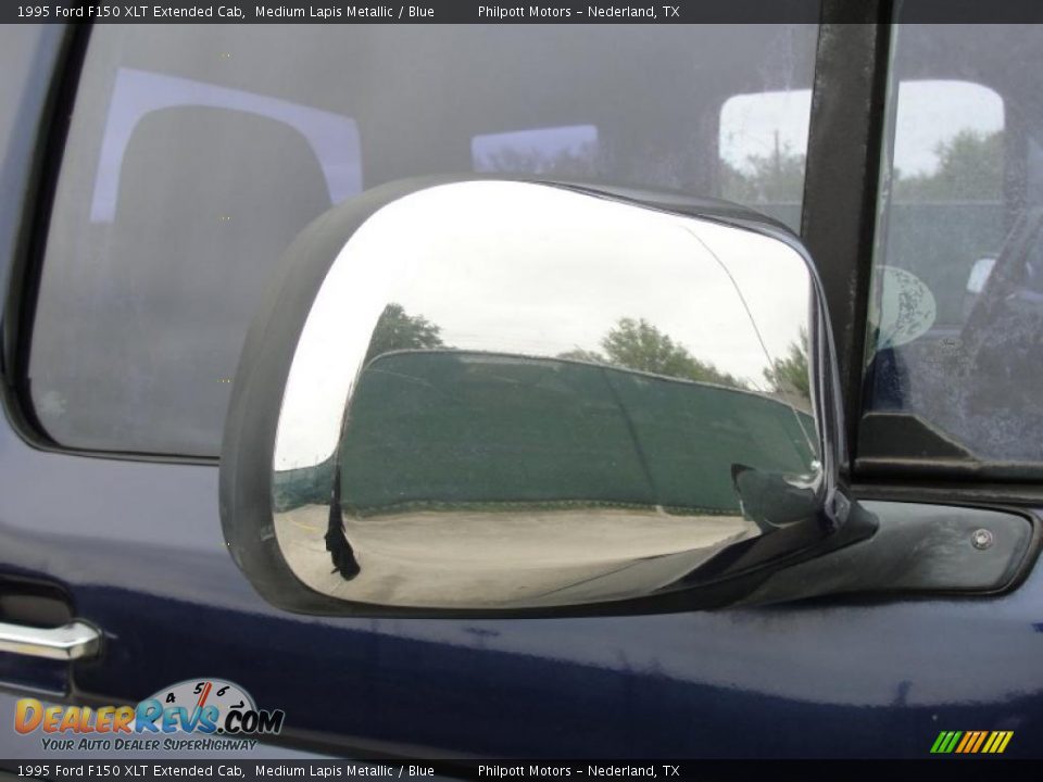 1995 Ford F150 XLT Extended Cab Medium Lapis Metallic / Blue Photo #20