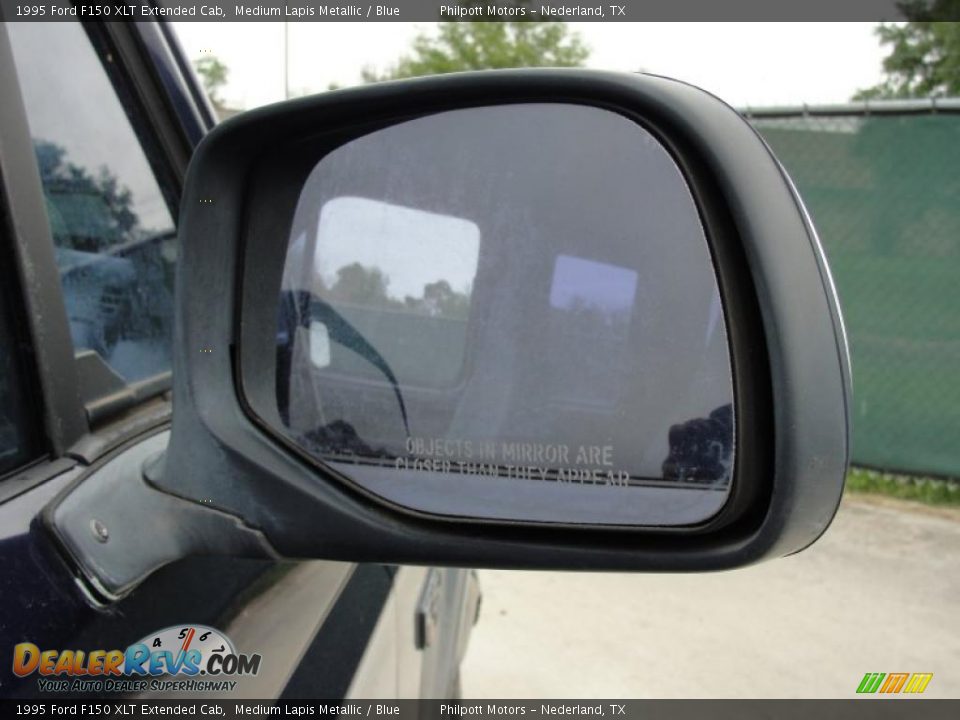1995 Ford F150 XLT Extended Cab Medium Lapis Metallic / Blue Photo #21