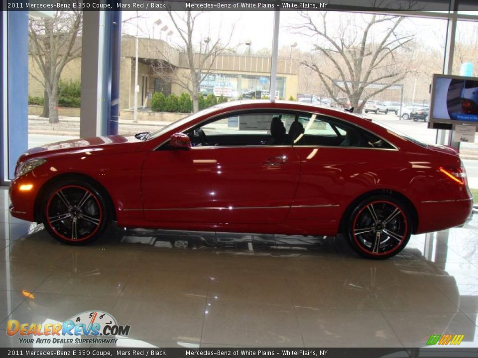 Mars red mercedes e350a #6