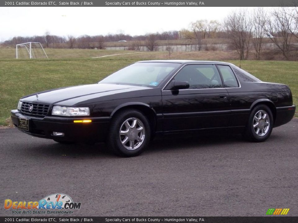 Sable Black 2001 Cadillac Eldorado ETC Photo #1