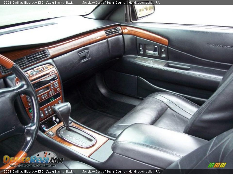 Black Interior - 2001 Cadillac Eldorado ETC Photo #30