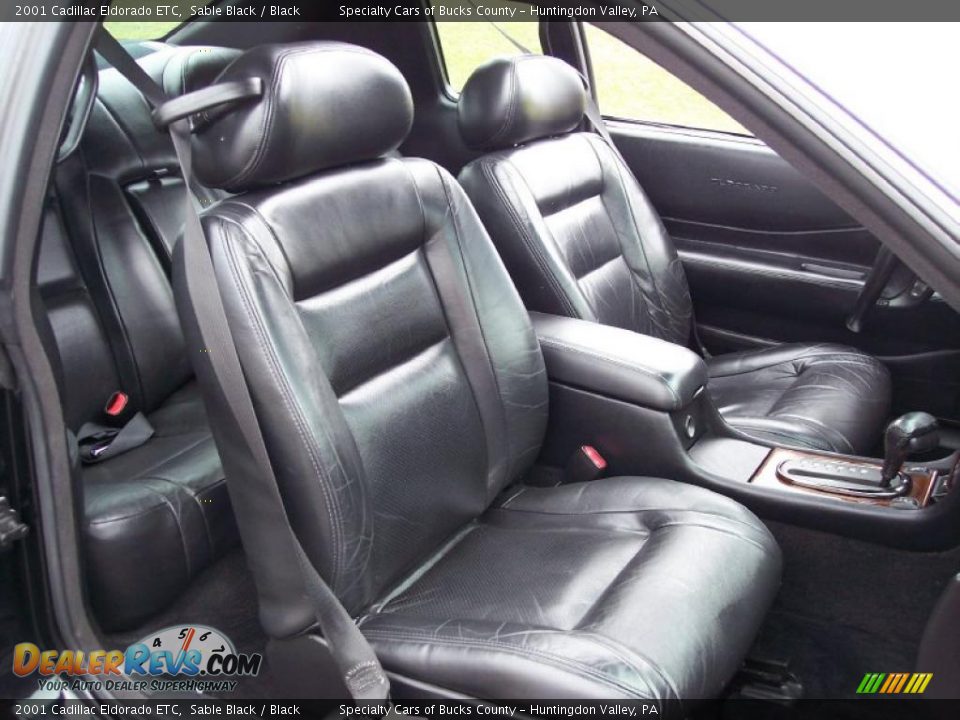 Black Interior - 2001 Cadillac Eldorado ETC Photo #33