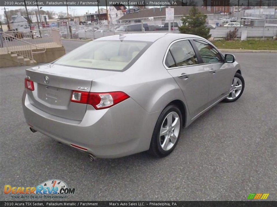Palladium Metallic 2010 Acura TSX Sedan Photo #3