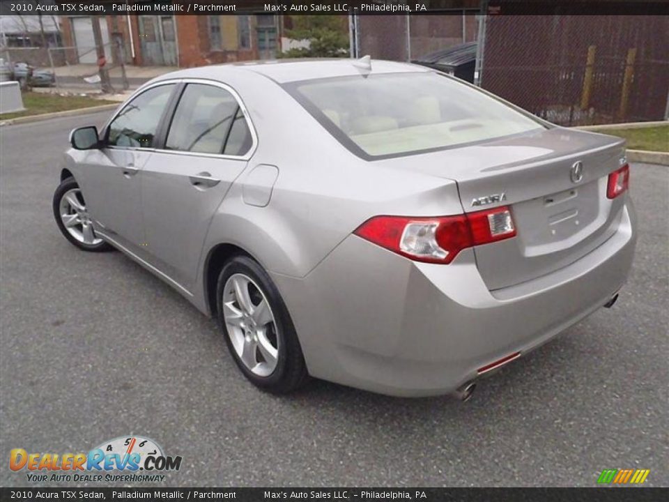 Palladium Metallic 2010 Acura TSX Sedan Photo #4