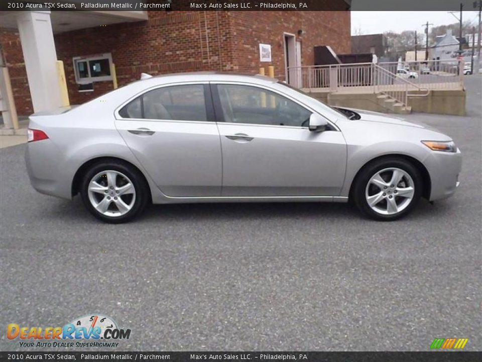 Palladium Metallic 2010 Acura TSX Sedan Photo #13