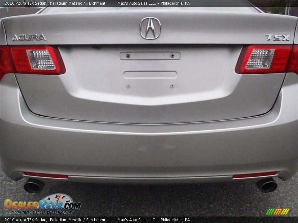 2010 Acura TSX Sedan Palladium Metallic / Parchment Photo #20