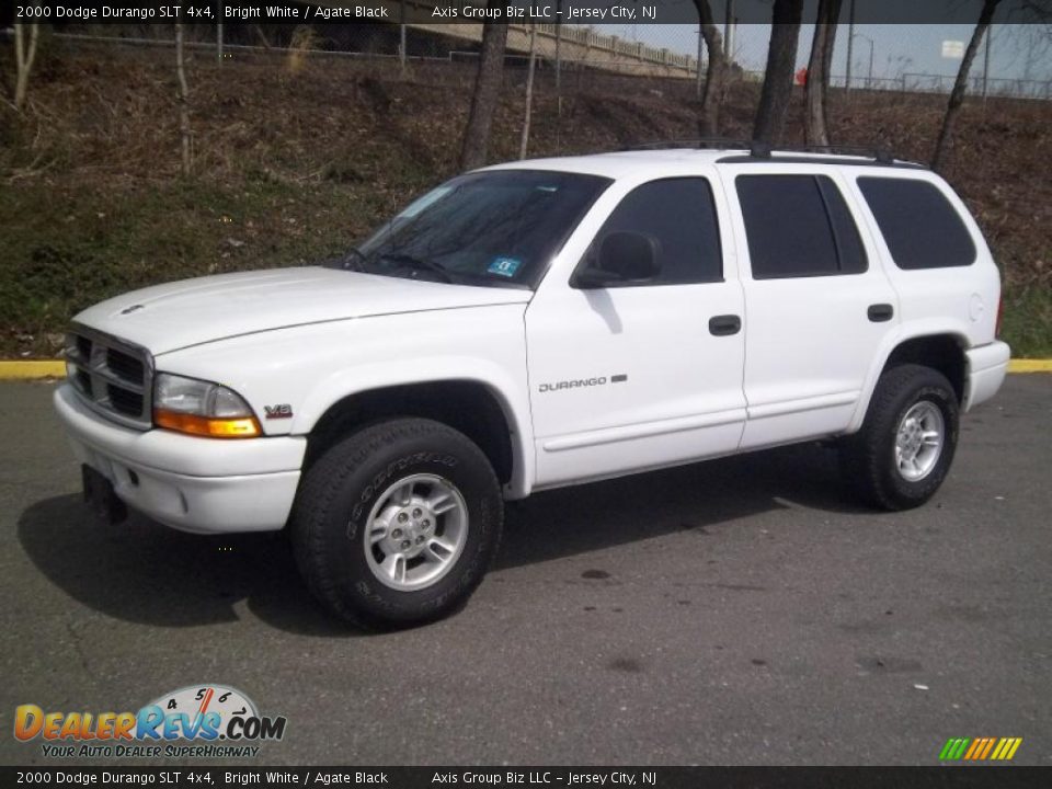 Bright White 2000 Dodge Durango SLT 4x4 Photo #2