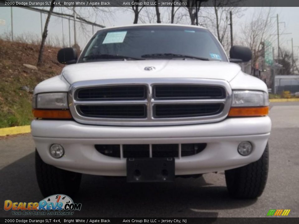 2000 Dodge Durango SLT 4x4 Bright White / Agate Black Photo #3