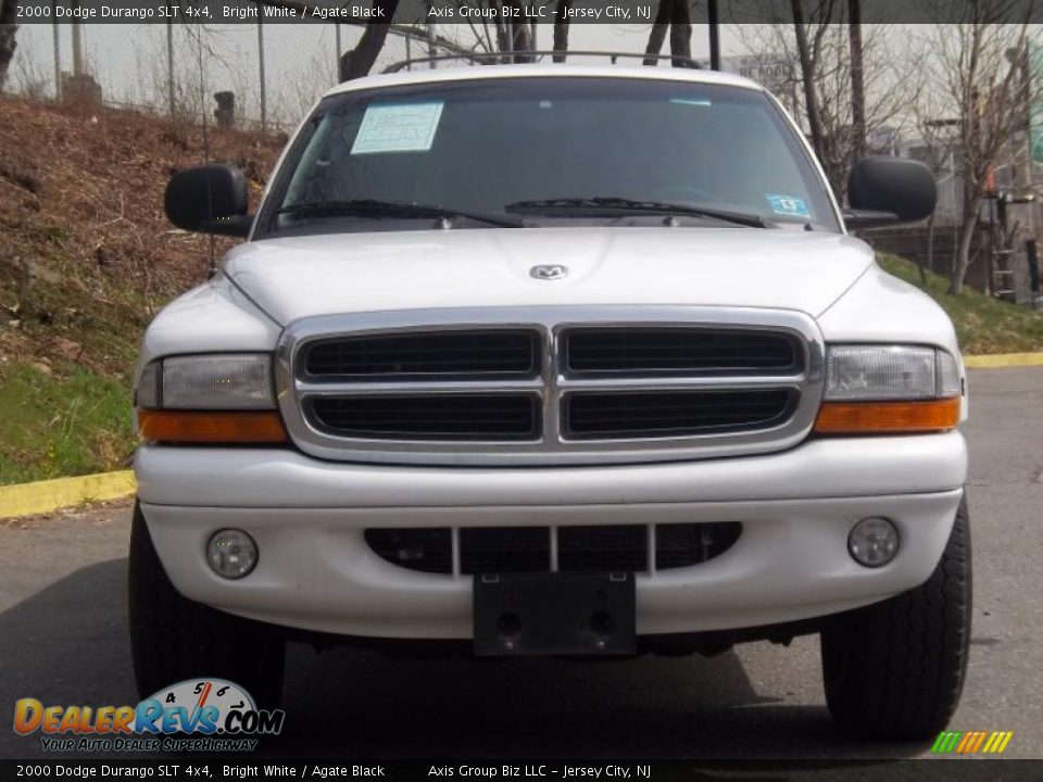 2000 Dodge Durango SLT 4x4 Bright White / Agate Black Photo #8