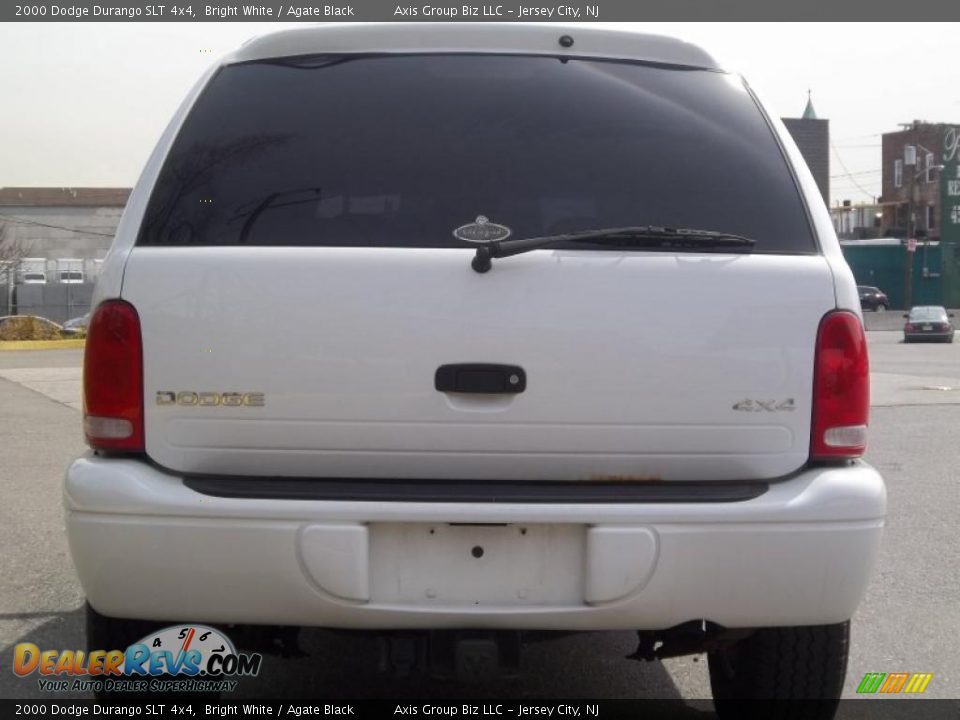 2000 Dodge Durango SLT 4x4 Bright White / Agate Black Photo #13