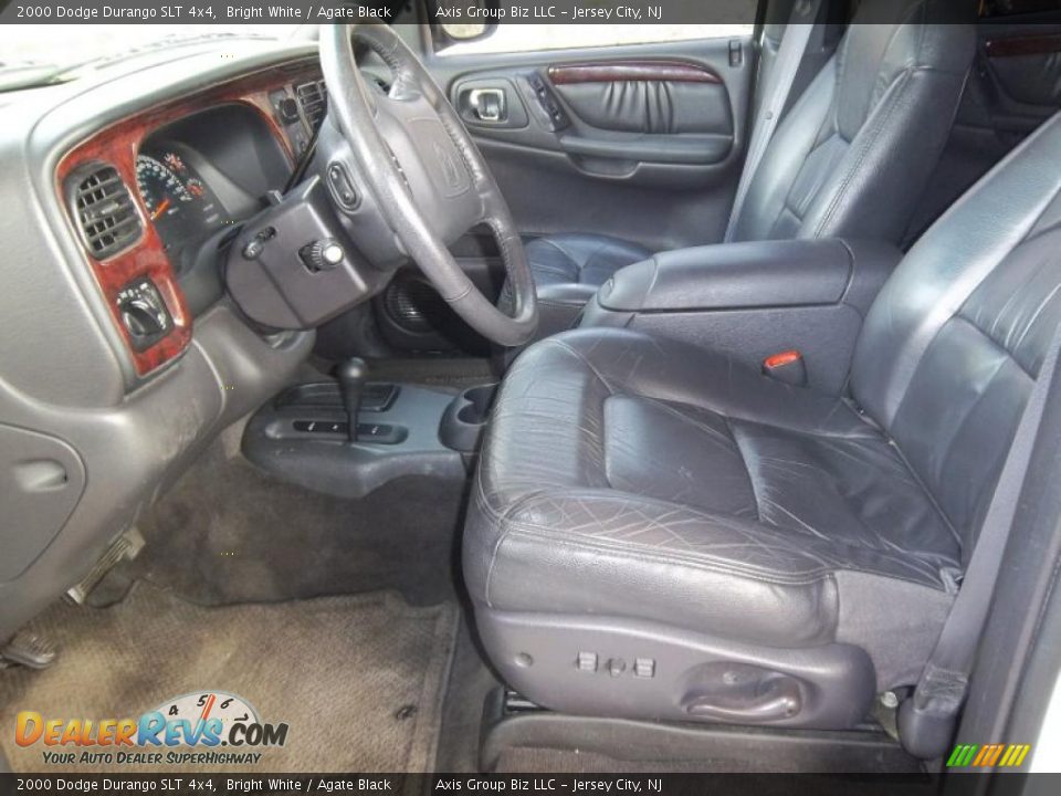 Agate Black Interior 2000 Dodge Durango Slt 4x4 Photo 15