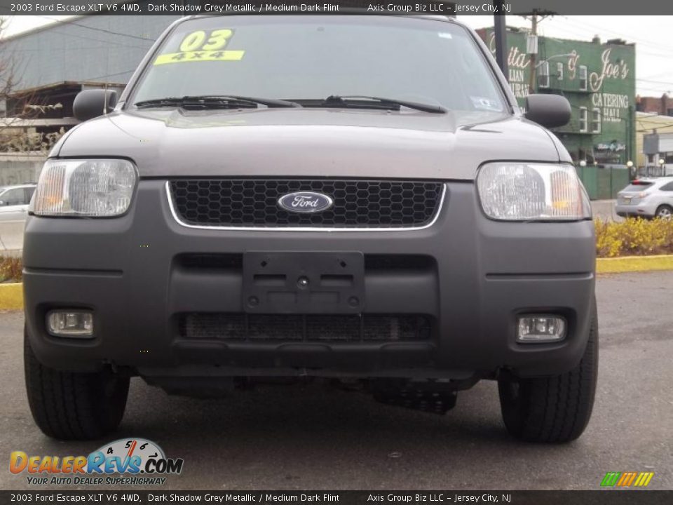 2003 Ford Escape XLT V6 4WD Dark Shadow Grey Metallic / Medium Dark Flint Photo #4