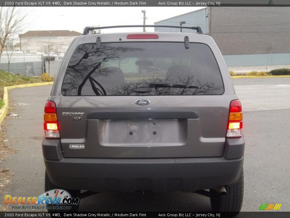 2003 Ford Escape XLT V6 4WD Dark Shadow Grey Metallic / Medium Dark Flint Photo #9