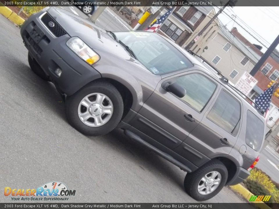 2003 Ford Escape XLT V6 4WD Dark Shadow Grey Metallic / Medium Dark Flint Photo #26