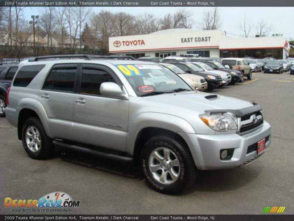 2009 Toyota 4Runner Sport Edition 4x4 Titanium Metallic / Dark Charcoal Photo #1