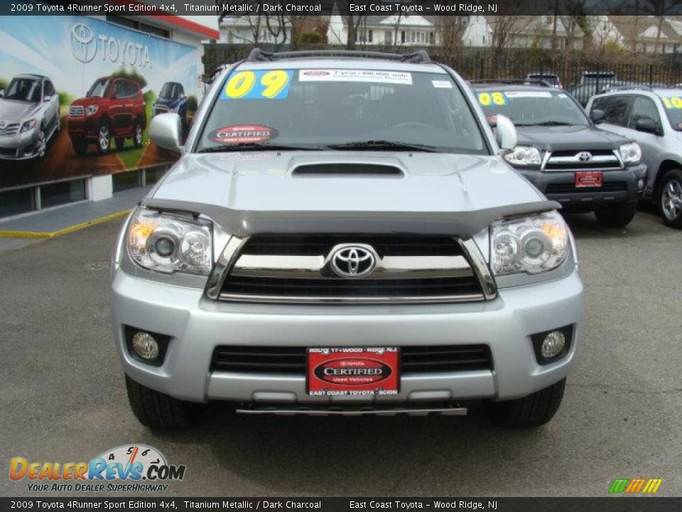 2009 Toyota 4Runner Sport Edition 4x4 Titanium Metallic / Dark Charcoal Photo #2