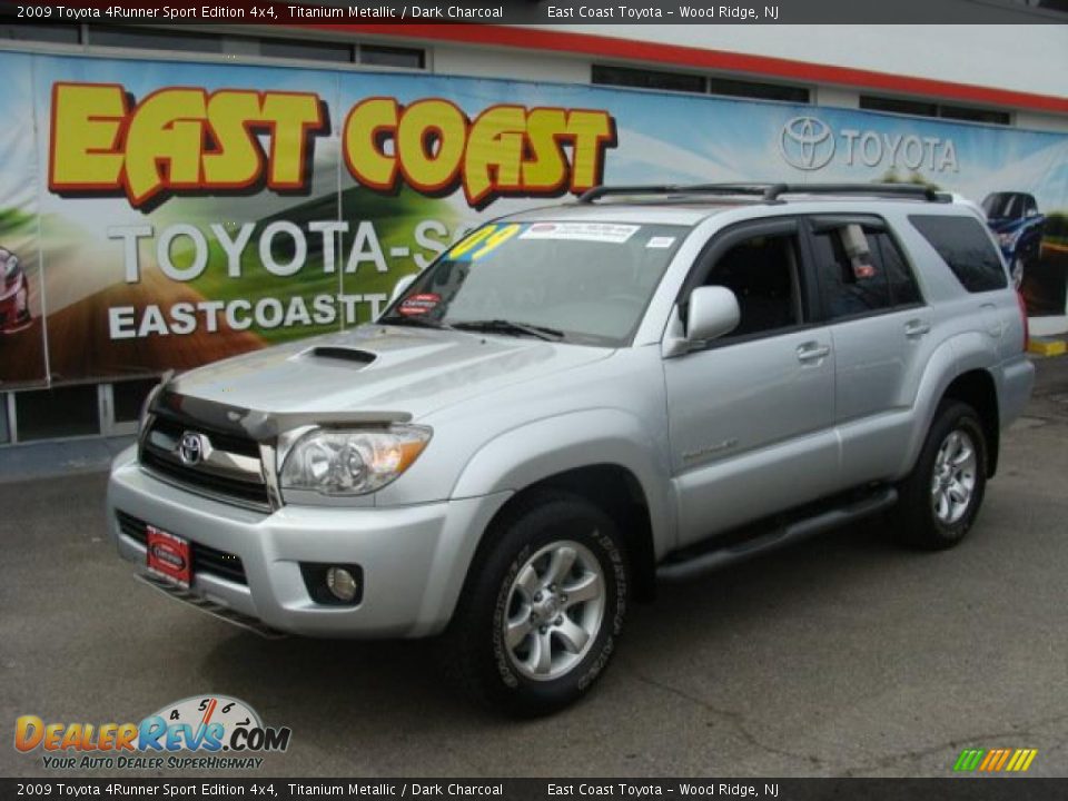 2009 Toyota 4Runner Sport Edition 4x4 Titanium Metallic / Dark Charcoal Photo #3