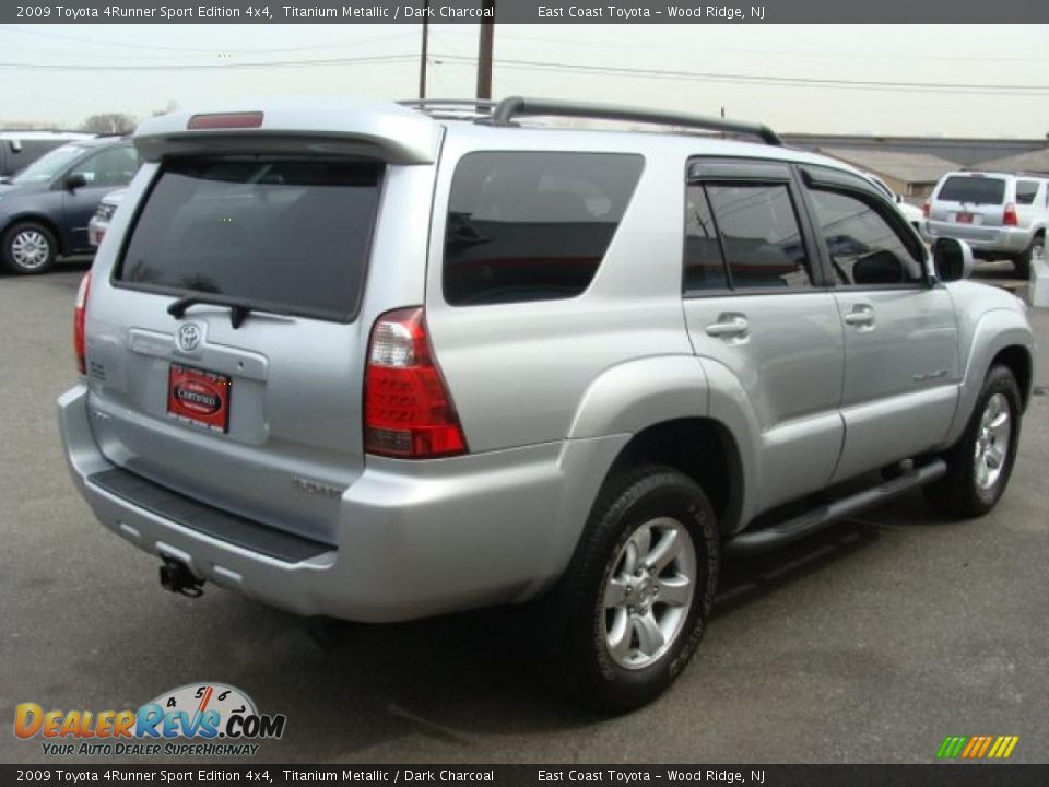 2009 Toyota 4Runner Sport Edition 4x4 Titanium Metallic / Dark Charcoal Photo #4