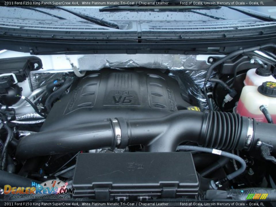 2011 Ford F150 King Ranch SuperCrew 4x4 3.5 Liter GTDI EcoBoost Twin-Turbocharged DOHC 24-Valve VVT V6 Engine Photo #12