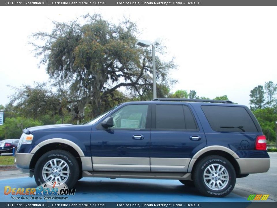 Dark Blue Pearl Metallic 2011 Ford Expedition XLT Photo #2