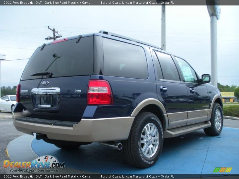 Dark Blue Pearl Metallic 2011 Ford Expedition XLT Photo #3