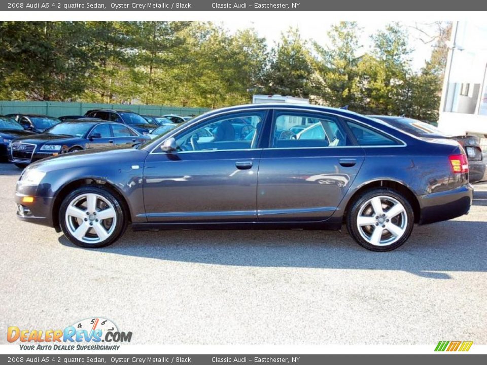 Oyster Grey Metallic 2008 Audi A6 4.2 quattro Sedan Photo #5