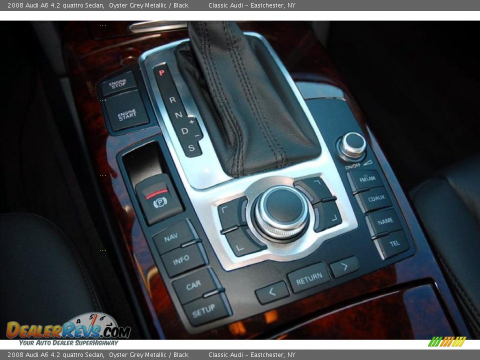 Controls of 2008 Audi A6 4.2 quattro Sedan Photo #25