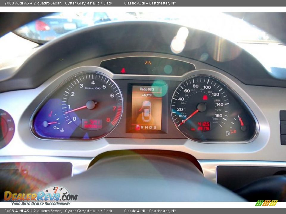 2008 Audi A6 4.2 quattro Sedan Gauges Photo #26