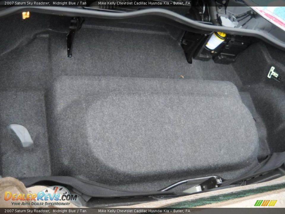 2007 Saturn Sky Roadster Trunk Photo #4