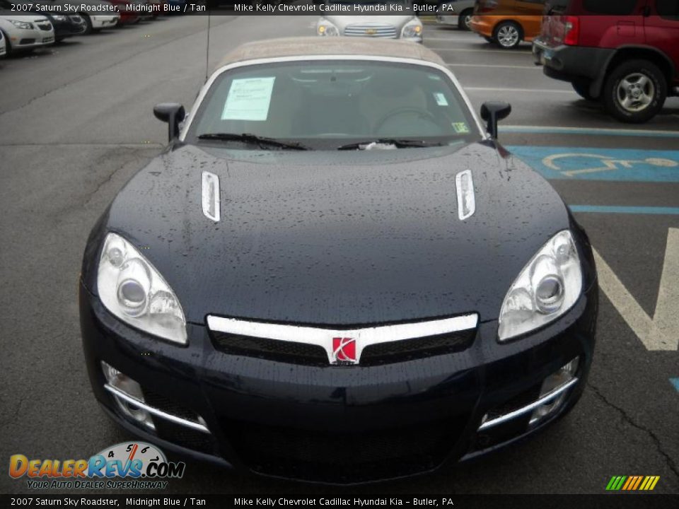 Midnight Blue 2007 Saturn Sky Roadster Photo #15