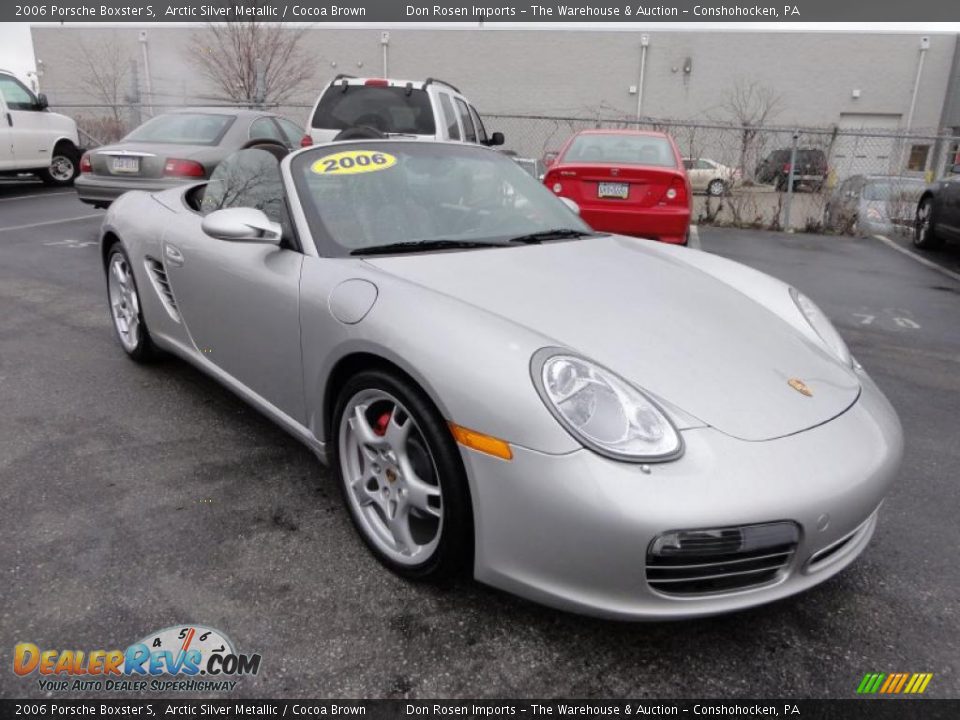Front 3/4 View of 2006 Porsche Boxster S Photo #4
