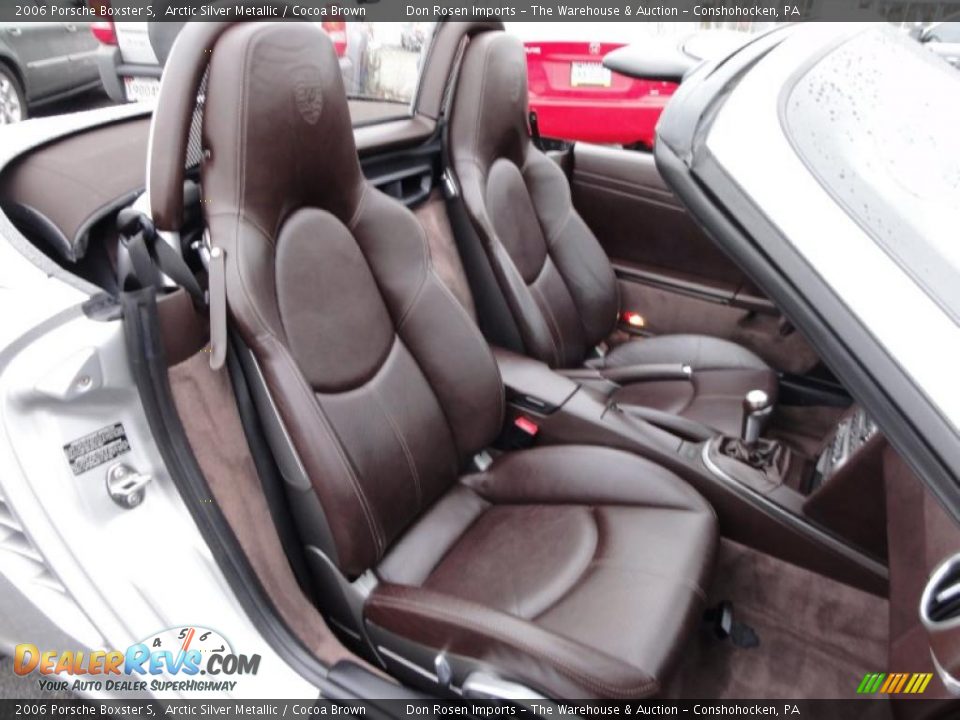 Cocoa Brown Interior - 2006 Porsche Boxster S Photo #19