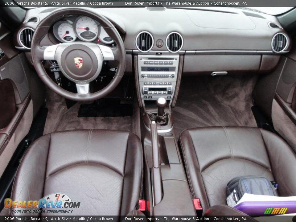 Dashboard of 2006 Porsche Boxster S Photo #28