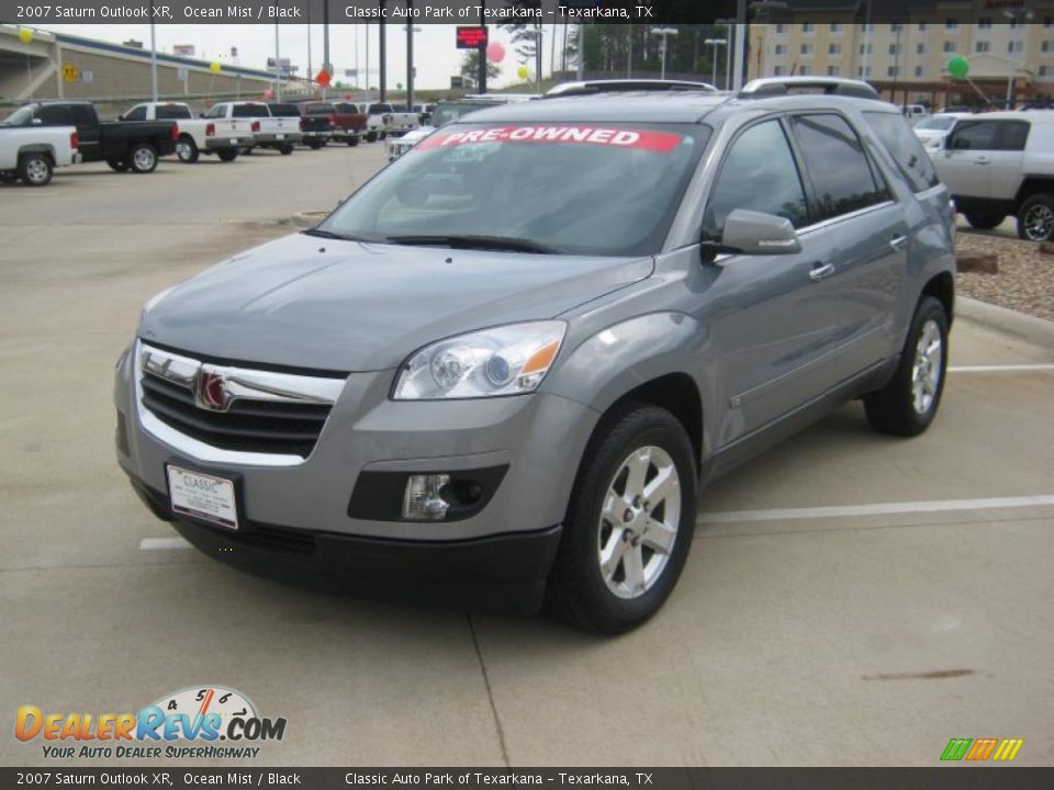 2007 Saturn Outlook XR Ocean Mist / Black Photo #1