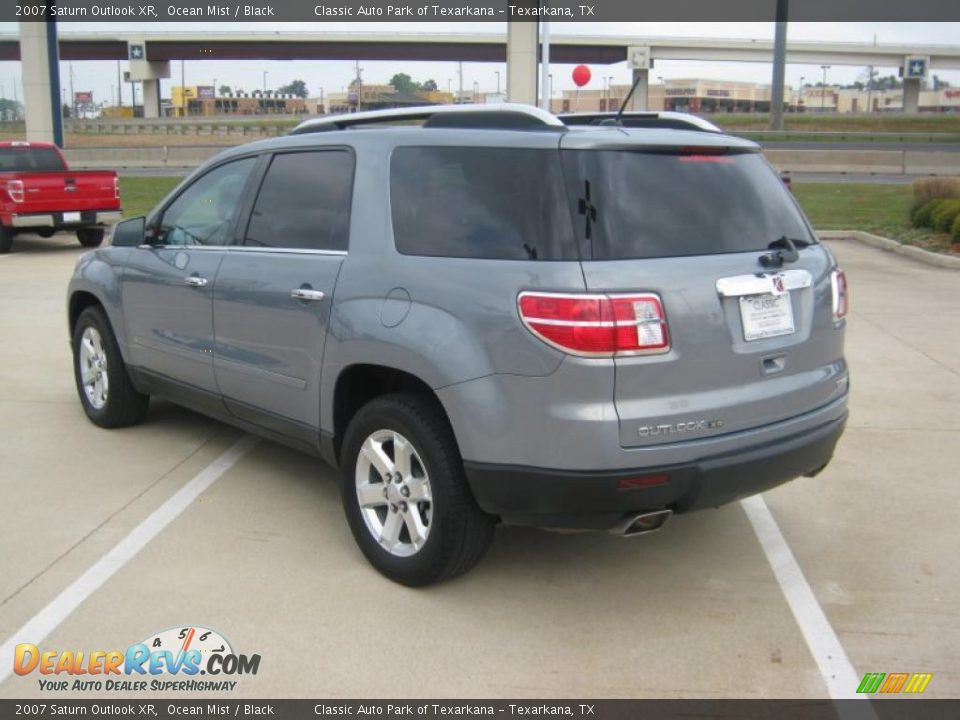 2007 Saturn Outlook XR Ocean Mist / Black Photo #3
