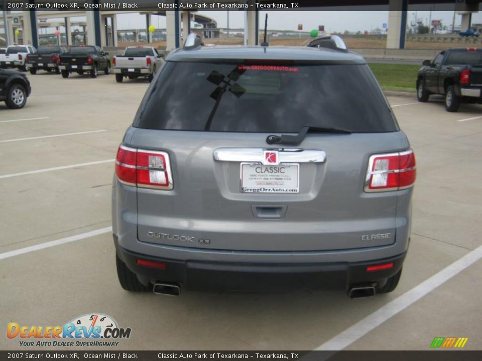 2007 Saturn Outlook XR Ocean Mist / Black Photo #4