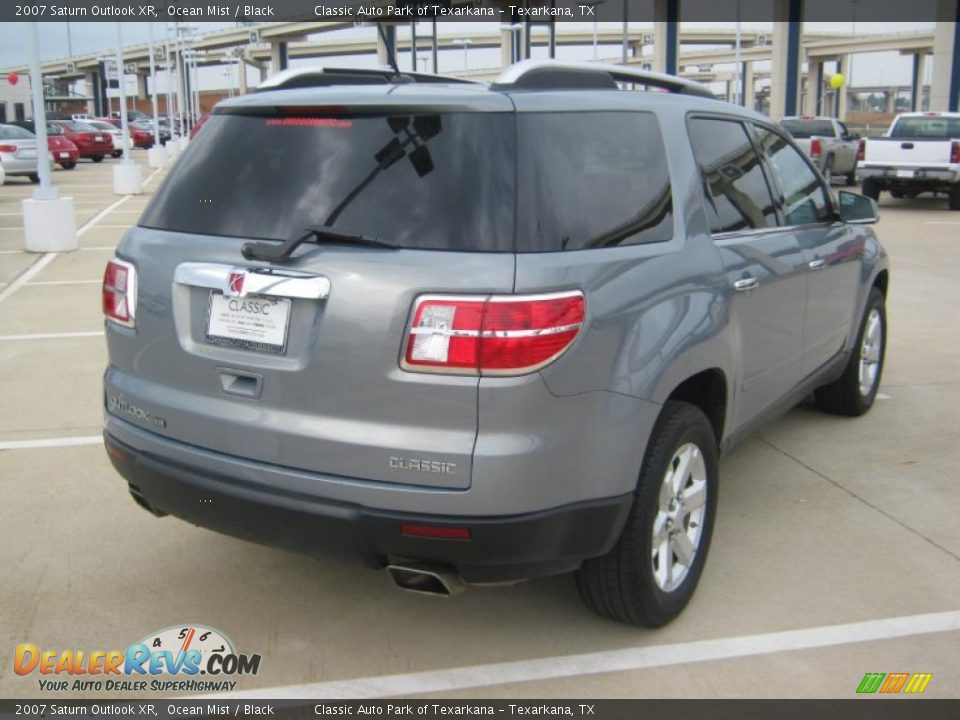 2007 Saturn Outlook XR Ocean Mist / Black Photo #5