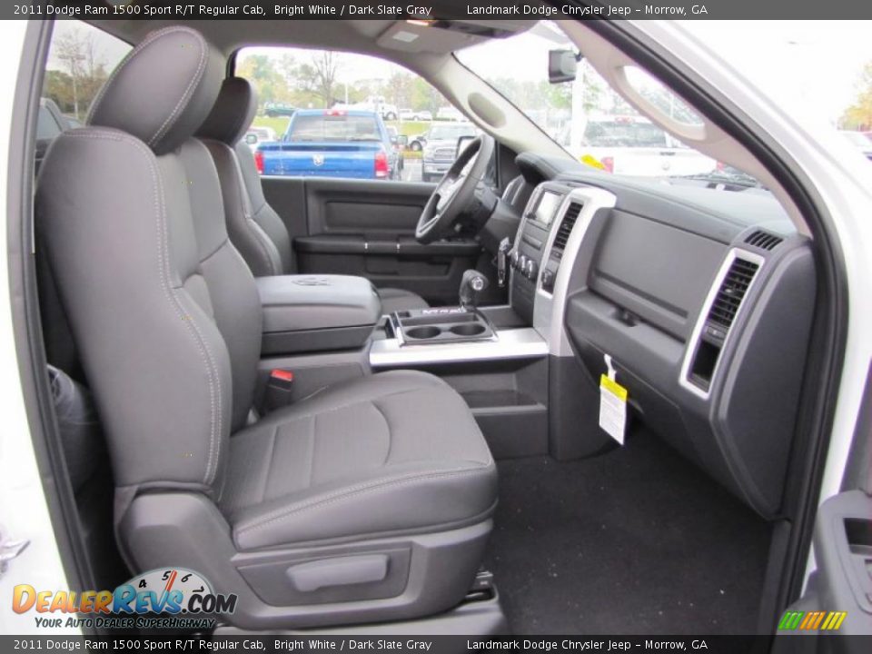 Dark Slate Gray Interior - 2011 Dodge Ram 1500 Sport R/T Regular Cab Photo #8