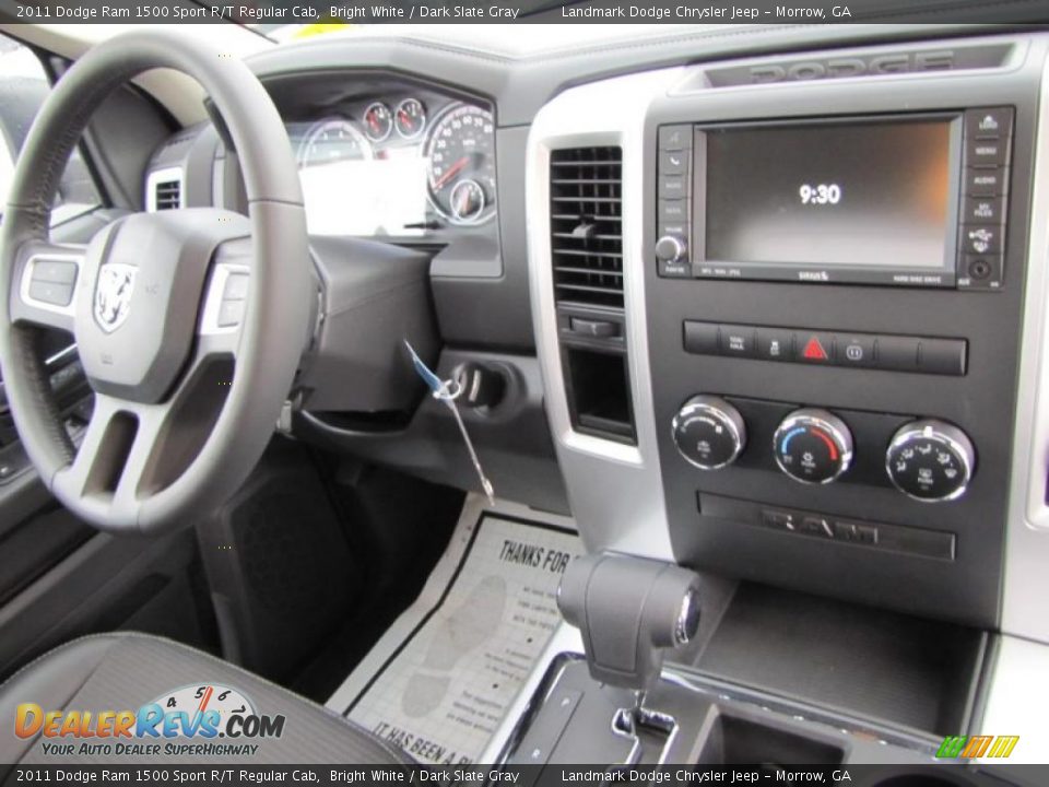 Dashboard of 2011 Dodge Ram 1500 Sport R/T Regular Cab Photo #9