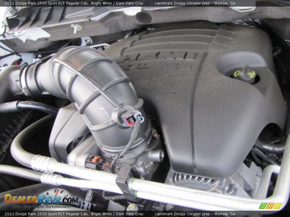 2011 Dodge Ram 1500 Sport R/T Regular Cab 5.7 Liter HEMI OHV 16-Valve VVT MDS V8 Engine Photo #10