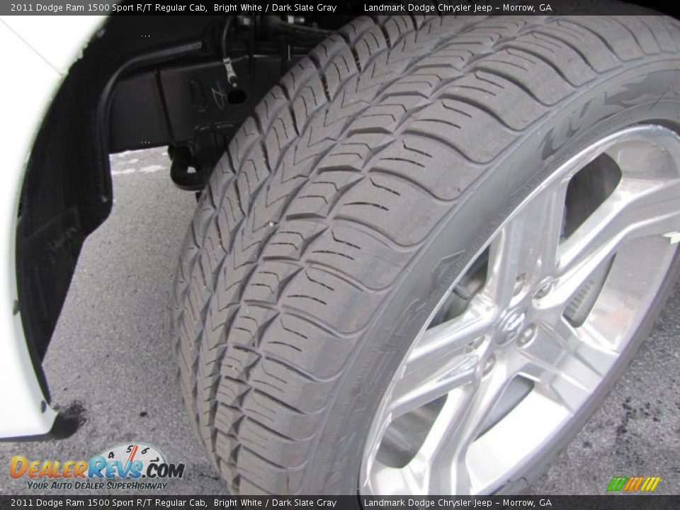 2011 Dodge Ram 1500 Sport R/T Regular Cab Bright White / Dark Slate Gray Photo #11