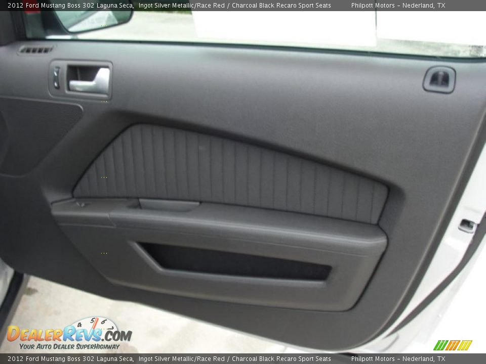 Door Panel of 2012 Ford Mustang Boss 302 Laguna Seca Photo #22