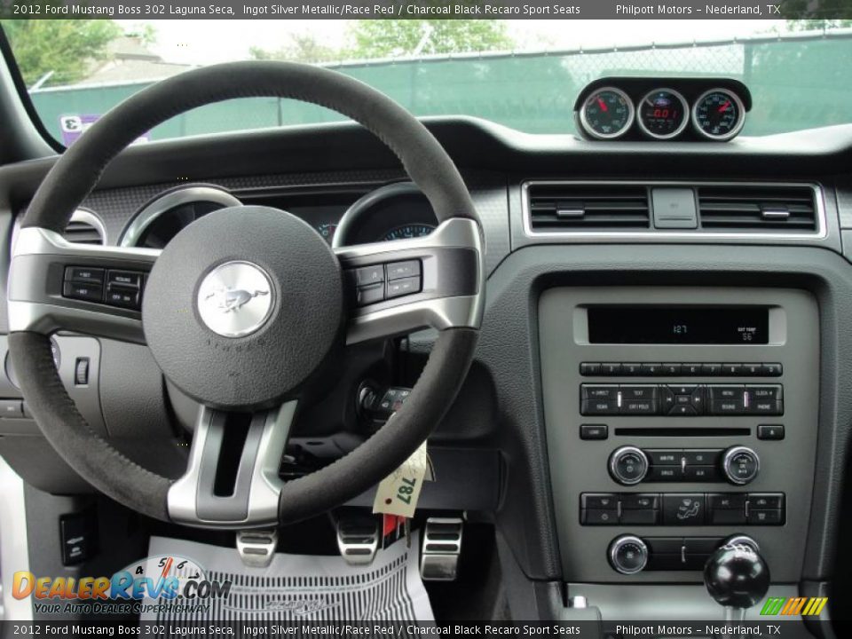 Dashboard of 2012 Ford Mustang Boss 302 Laguna Seca Photo #30