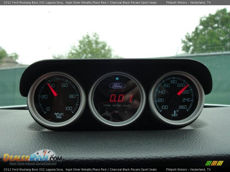 2012 Ford Mustang Boss 302 Laguna Seca Gauges Photo #31